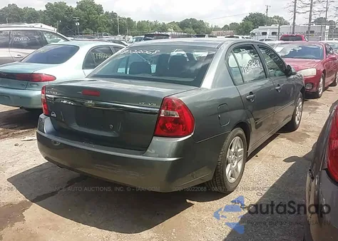 2006 Chevrolet Malibu Lt из США, поврежденный, VIN 1G1ZT51886F123365